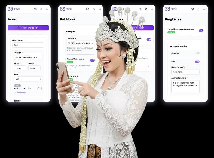 Mer.id Punya Undangan yang Fleksibel